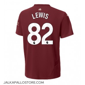 Manchester City Rico Lewis #82 Kolmaspaita 2024-25 Lyhythihainen